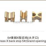 Brass H Bottom Stopper Half No.5 Zipper Garment Accessories Wenzhou thumbnail-1
