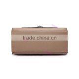 Vintage Personalized Contrast Color With Metal Ornament Front Design Leather Shoulder Messenger Bag thumbnail-5