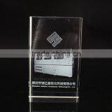 Custom Crystal Laser Engraving Cube for 2d & 3d Bus Image Picture thumbnail-1