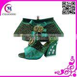 Ladies Wedding Shoes and Bag to Match With Green Italian Shoes and Bag CSB 567 for Matching Shoes and Bags