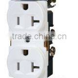 COMMERCIAL Grade Standard Duplex Receptacle 20A/125V