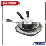 3pcs Ceramic Coating Fry Pan Sauce Pan Skillet Set XJ-12620