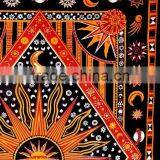 Wholesale Indian Tapestry Star Mandala Tapestry Wall Hanging Home Decor Tapestry Cotton Tapestry Beach Throw Bohemian thumbnail-2