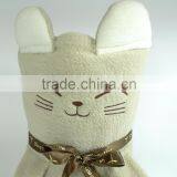 Lucky Cat With a Bow Polar Fleece Blanket thumbnail-6