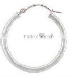 30mm Sterling Silver Hoop Findings thumbnail-1