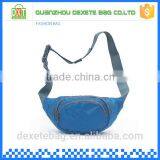 New Style Blue Nylon Waist Fanny Pack