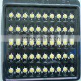 5W White High Power Led,1400ma/3.2-3.6V/420-440lm/6500-7500K;USA Bridgelux 45mil Chip