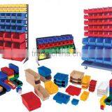 Plastic Storage Bin in Warehouse