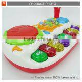 Musical Baby Battery Operated Cartoon Toy Keyboard thumbnail-4