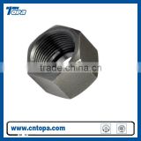 China products zinc-plated Carbon steel yellow or white plated female hydraulic fitting nut
