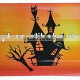 9" Halloween Design Square Paper Plate thumbnail-2