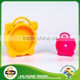 Silicone Case Cat Shape Alarm Leather Case Travel Clock thumbnail-1