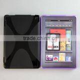 High Quality Flexible Silicone Gel Tpu X Line Back Cover Case for Amazon Kindle Fire HD 7 Inch China Price