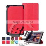 New Arrival Popular PU Leather Wallet And Folio Three Folding Tablet Case For 2015 Amazon New Fire 7 Fast Delivery