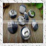 Fashion Garment Accessory Fabric Covered Shank Buttons