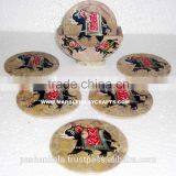 Soapstone Coaster Set