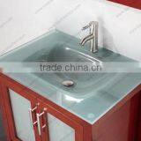 Chinese Wooden Bathroom Vanity Cabinet Espresso Finish for Ameriacn thumbnail-4