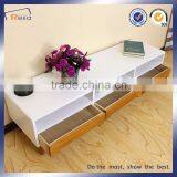 High Gloss Modern White MDF TV Stand thumbnail-5