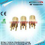(Competitive Price) MCX Male Right Angle Crimp RG58 LMR195 RG142 RG400 RF Connector