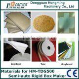 HM-TDG500 Semi-automatic Box Making Machine thumbnail-2