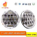 Ddl LED Headlight for Jeep Wrangler Led Lights 7 Inch Jeep Led Headlight