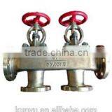 Single Arrangement Suction Stop Cast Iron Valve Box