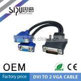 SIPU Best Dvi to Bnc Cable Dvi Splitter