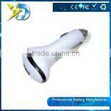 Wholesale New Charger Portable Car Adapter For iP 5 5S 6 Plus For Sam Phone Tablet