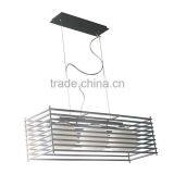 Brushed Nickel Ceiling Lamp for Five Star With Acrylic Shade for Hotel Lamp
