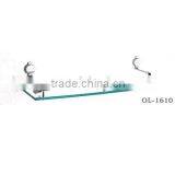 Bathroom Accessories-brass Single Glass Shower Shelf