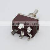 New Design Toggle Switch on -off -on 6 Solder Pins Toggle Type thumbnail-2