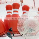 Popular human bowling with zorb/human bumper ball for adult