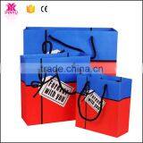 Matt Surface Logo Custom Brand Double Copper and Kraft Paper Gift Bag for Package in Store thumbnail-3