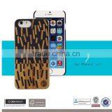 Wood phone case laser engraving cell phone case for iphone