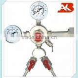 CE Certificate CO2 carbon dioxide gas pressure regulator with double meter