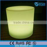 Battery Rechargeable Rgb Color Led Light Bar Stool,led Outdoor Lighting Furniture