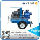 diesel engine driven heavy duty sewage pump