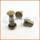 High Quality Hollow Rivets With Blue Zinc Plated thumbnail-3