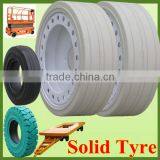 Top Seller Non Marking 4.00x8 Small Solid Rubber Tires and Wheels With Good Price thumbnail-1