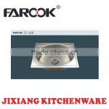 JZ-168 51*41cm Single Bowl Stainless Steel Kitchen Sink thumbnail-1