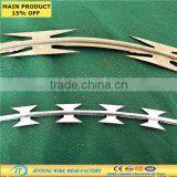 Anping Jintong CBT65 BTO 22 Galvanized Concertina Razor Wire, Razor Blade Wire thumbnail-1