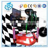 Amusement Park Using Racing Simualtor for Electric Platform Car Simulator thumbnail-1