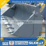 Backhoe Tire 16.9-24 WZ30-25 Backhoe Loader With 1 Cub Meter Construction Machine for Low Price Sale thumbnail-3