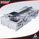 Gas Electric Pizza Salad Bar Seafood Restaurant Equipment | All Types Of Stainless Steel Kitchen Equipment thumbnail-1