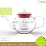 Outside Protable Borosilicate Colorful Glass Coffee Pot thumbnail-6