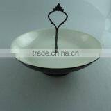 Stocked Glazed Ceramic Cake Stand for Food, Fruit,wedding Cake Use thumbnail-1