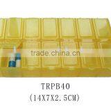 Promotional Plastic 14 Days Eco-friendly Travel Medical Pill Box thumbnail-1