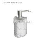 Bathroom Design Marble Effect Bath Soap Dispenser / Wholesale Bathroom Accessories Set thumbnail-1