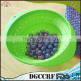 NBRSC Silicone Collapsible Colander Spaghetti Strainer Mesh Drainer for Food Pasta Vegetables Fruit thumbnail-6