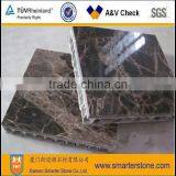 Emperador Marble Composite Tile, Composite Marble Tile thumbnail-3